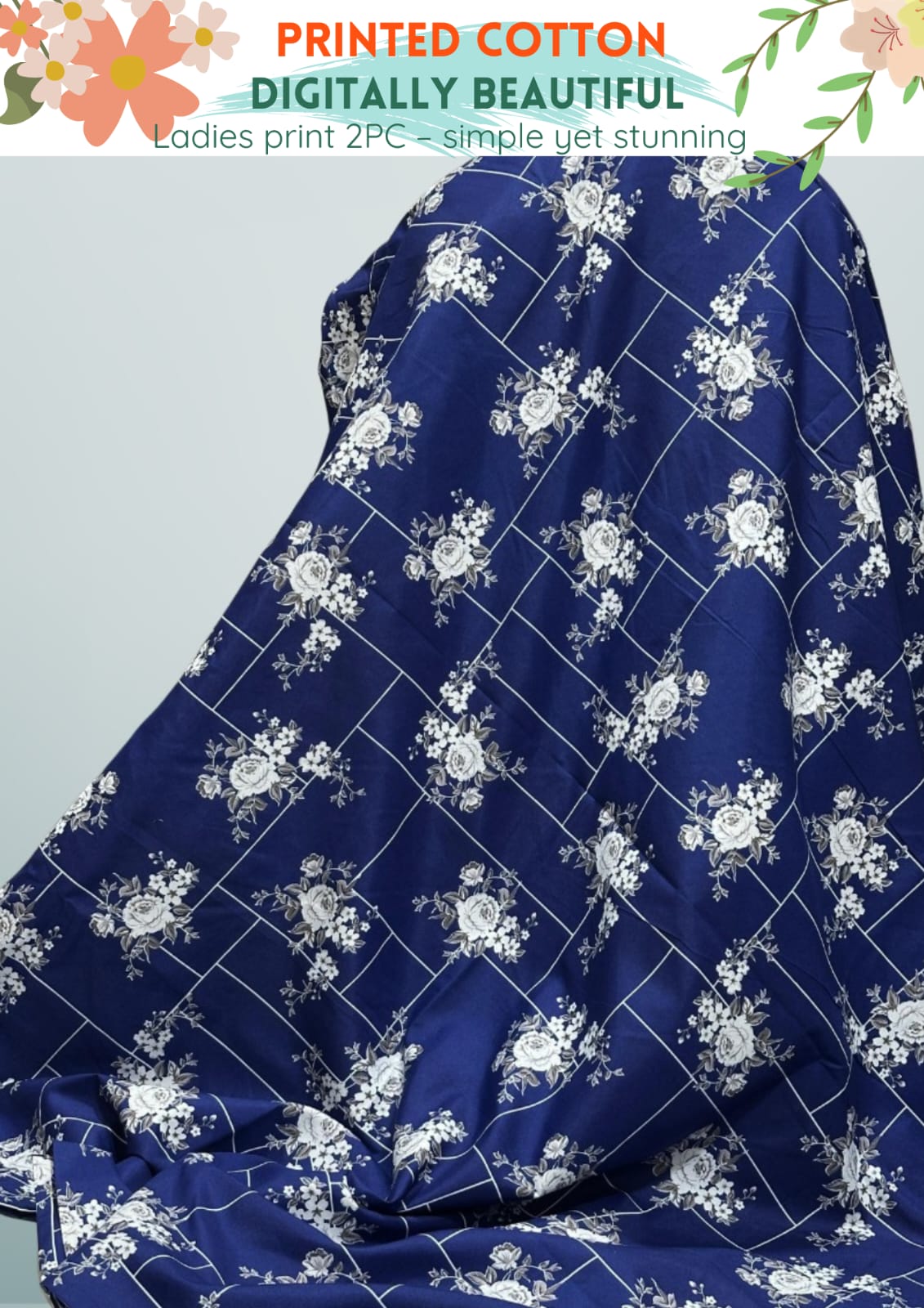 FLORAL PRINT 2 PIECE