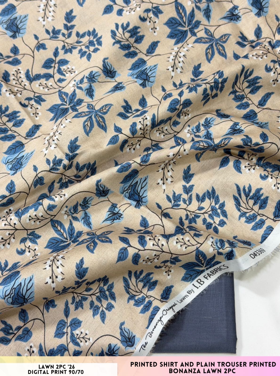 Bonanza Satrangi Lawn 2pc