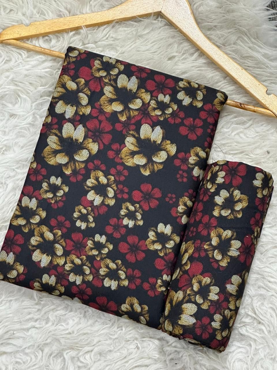 BAROUQE DHANAK 2 PIECE UNSTITCHED