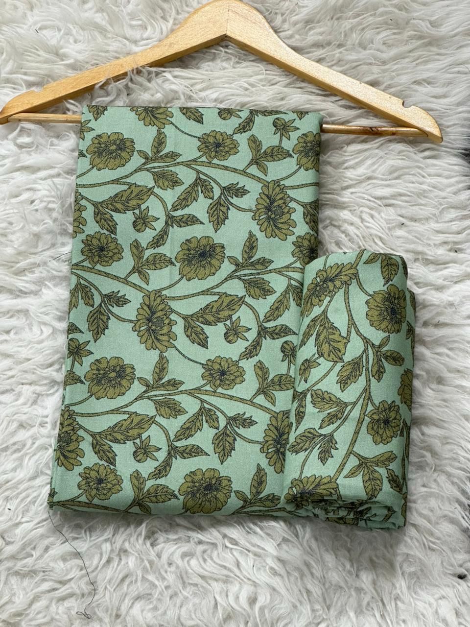 BAROUQE DHANAK 2 PIECE UNSTITCHED