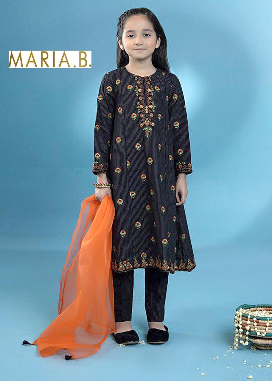 Maria B Kids 2 Piece Embroidered lawn