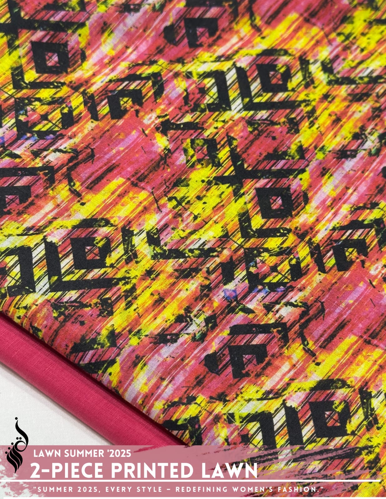 Bonanza Satrangi Lawn 2PC