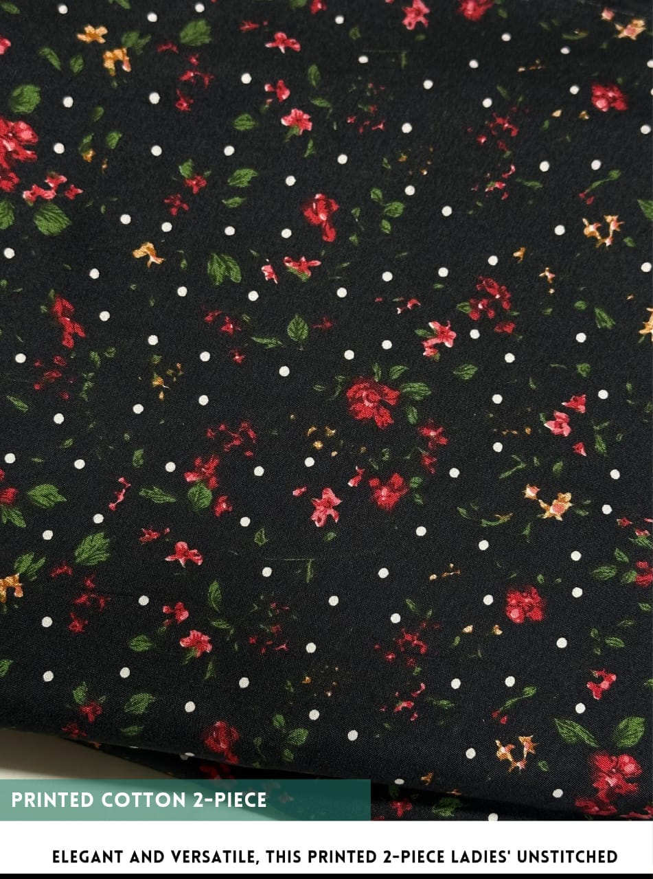 2 Piece Printed Cotton