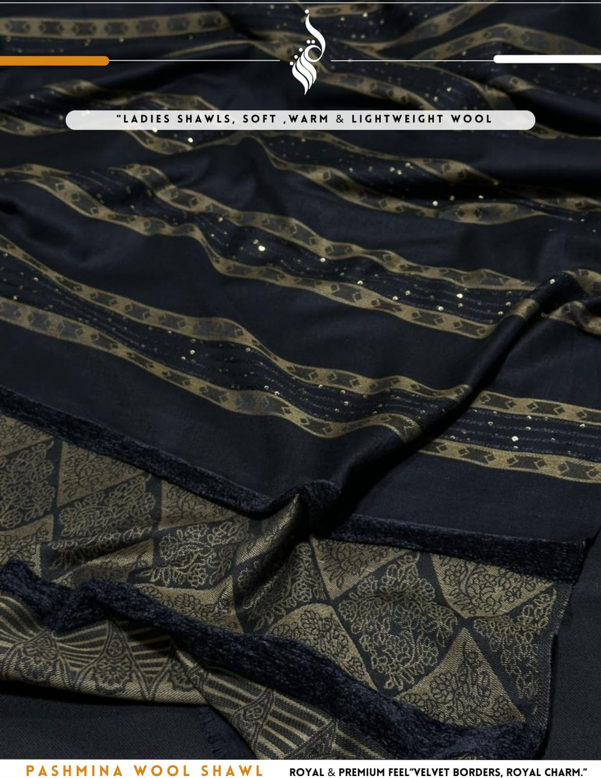 Premium Pashmina Wool Shawl