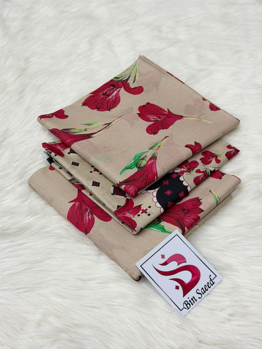 BIN SAEED 3PC SUMMER COLLECTION 2026