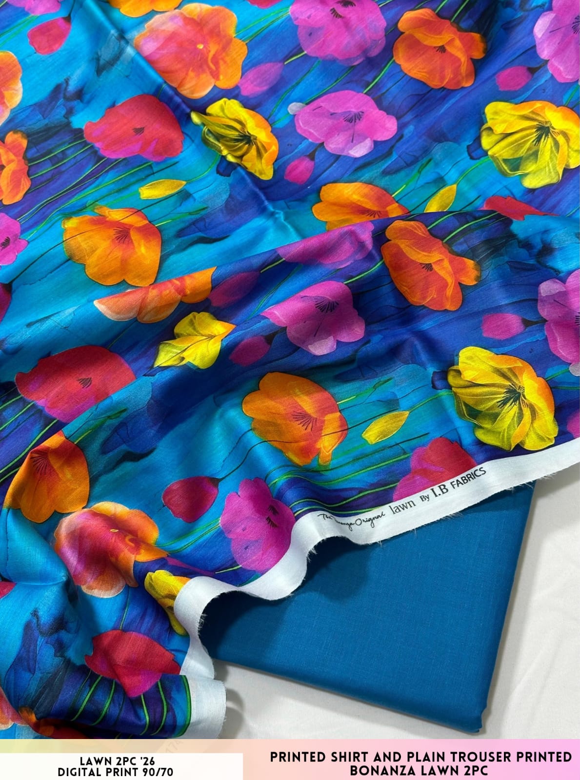 Bonanza Satrangi Lawn 2pc