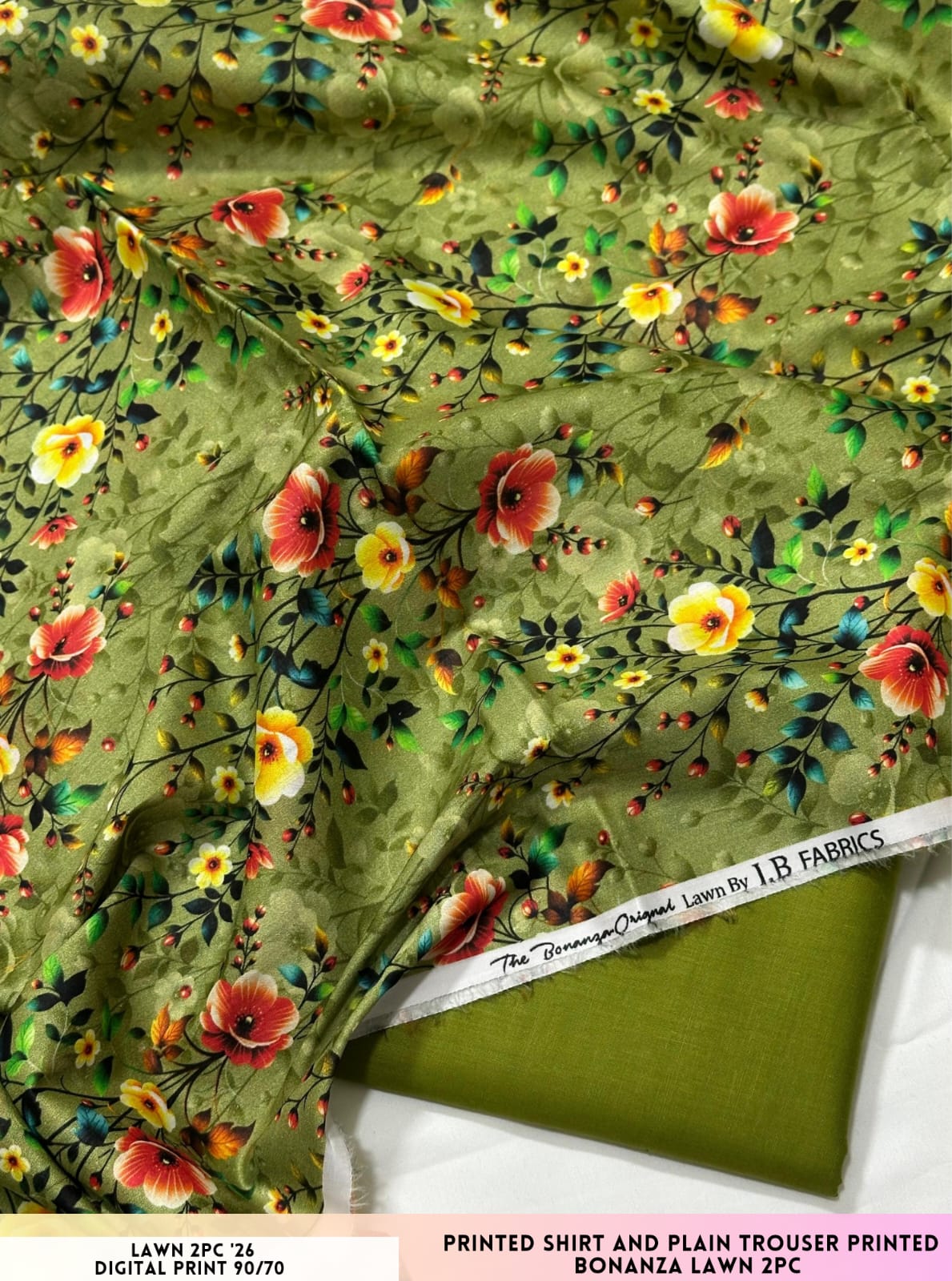 Bonanza Satrangi Lawn 2pc