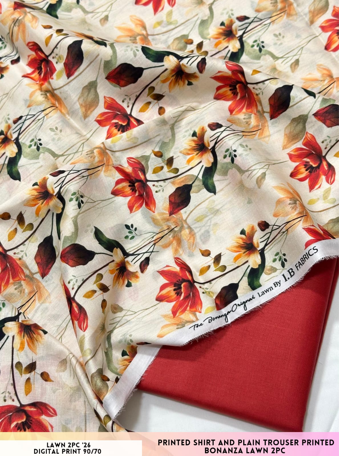 Bonanza Satrangi Lawn 2pc