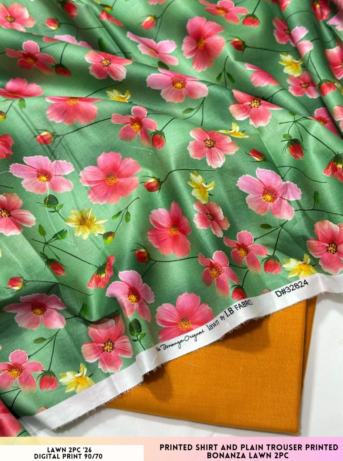 Bonanza Satrangi Lawn 2pc