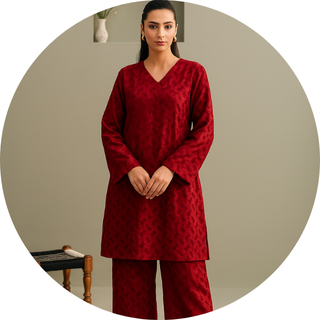 BAREEZE VELVET 2 PIECE