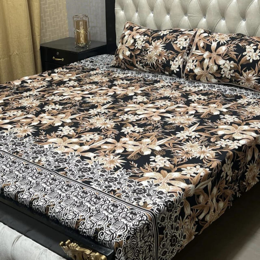 Crystal Cotton Bedsheet Design 093