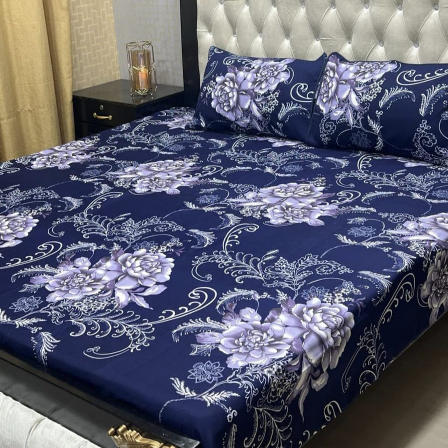 Crystal Cotton Bedsheet Design 080