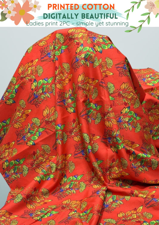 FLORAL PRINT 2 PIECE