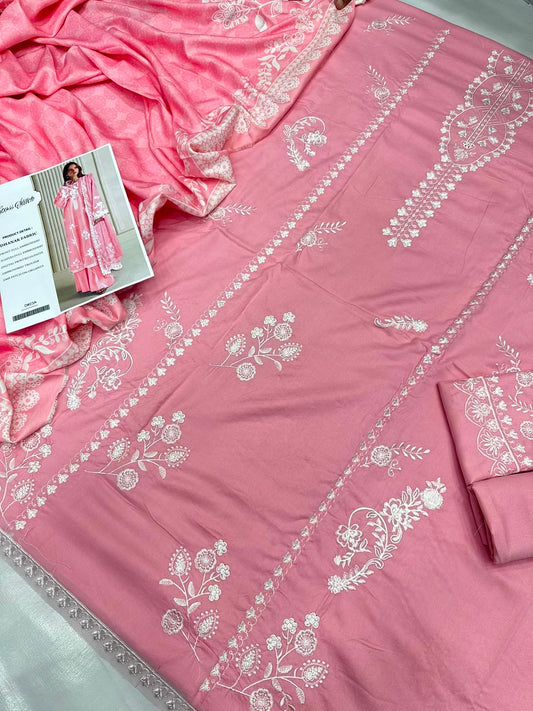 Dhanak 3PC – Heavy Embroidered Collection