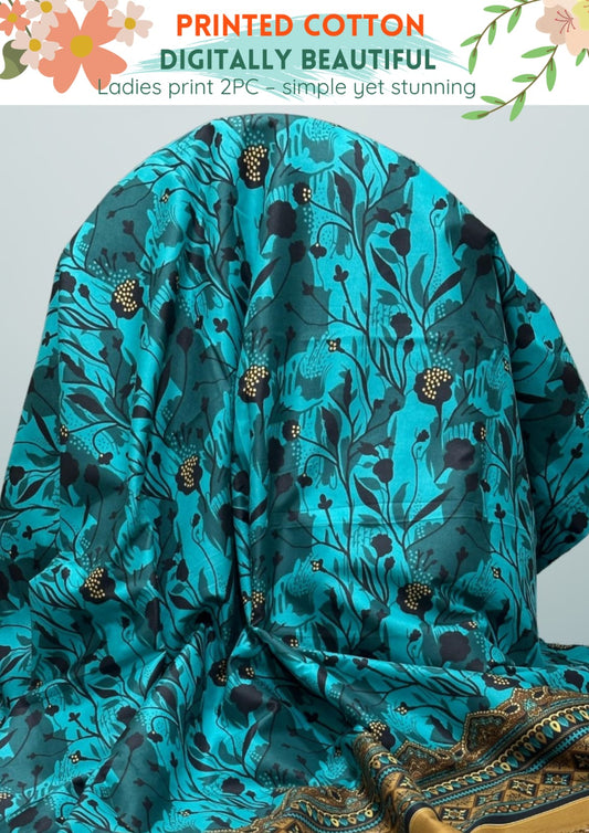 FLORAL PRINT 2 PIECE