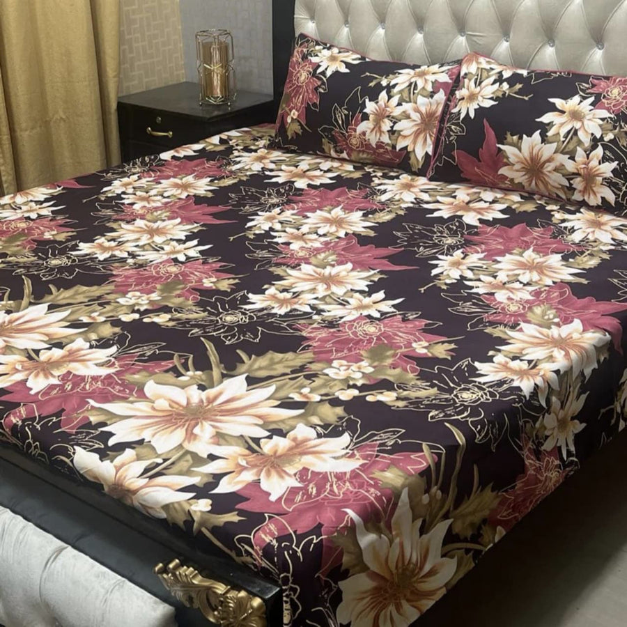 Crystal Cotton Bedsheet Design 106