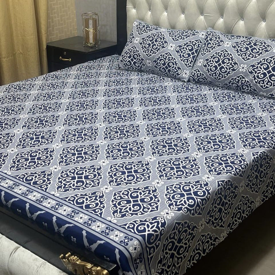 Crystal Cotton Bedsheet Design 102