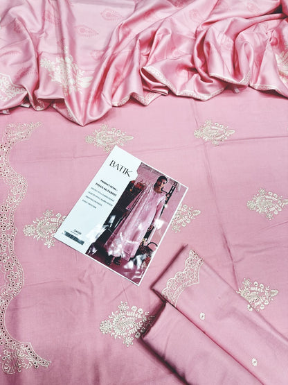 Dhanak 3PC – Heavy Embroidered Collection
