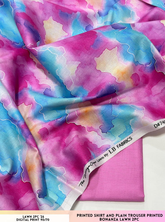Bonanza Satrangi Lawn 2pc