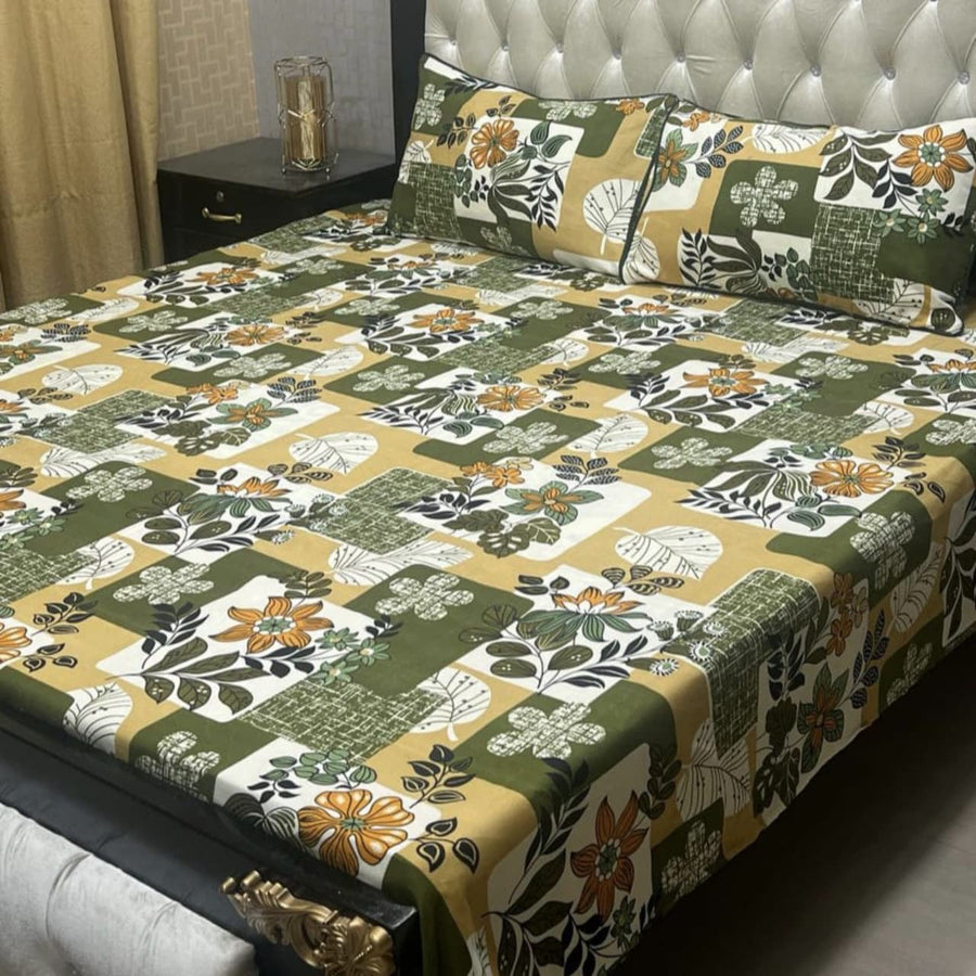 Crystal Cotton Bedsheet Design 105