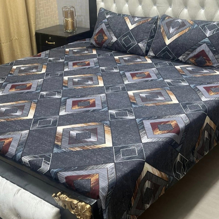Crystal Cotton Bedsheet Design 085