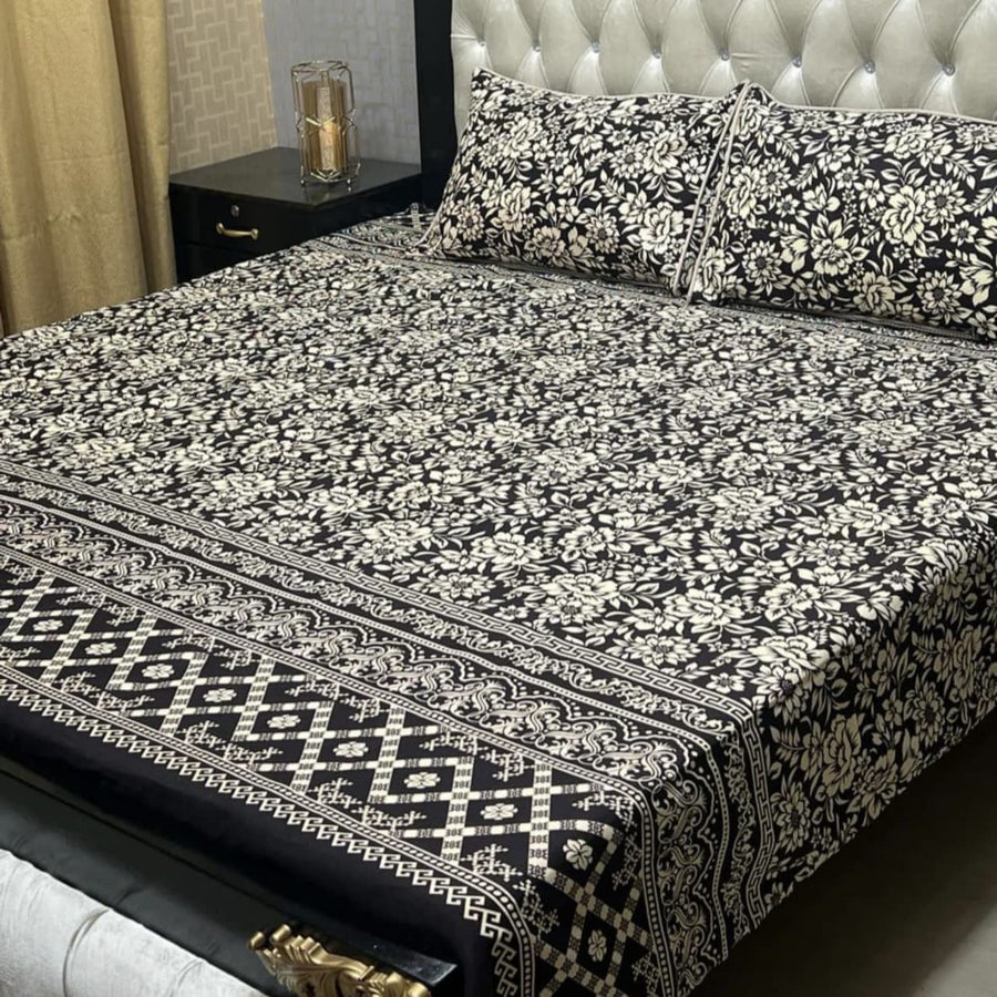 Crystal Cotton Bedsheet Design 084