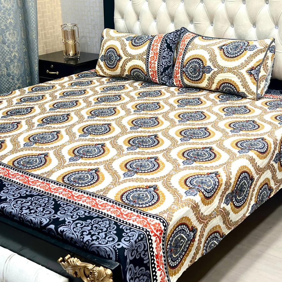 Crystal Cotton Bedsheet Design 105