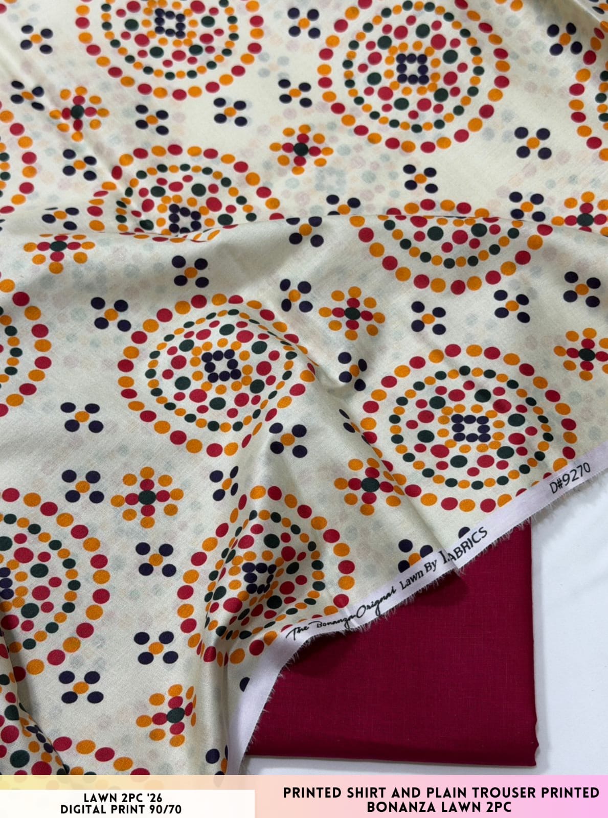 Bonanza Satrangi Lawn 2pc