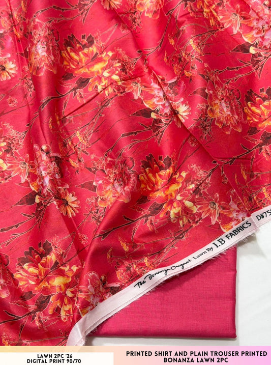 Bonanza Satrangi Lawn 2pc