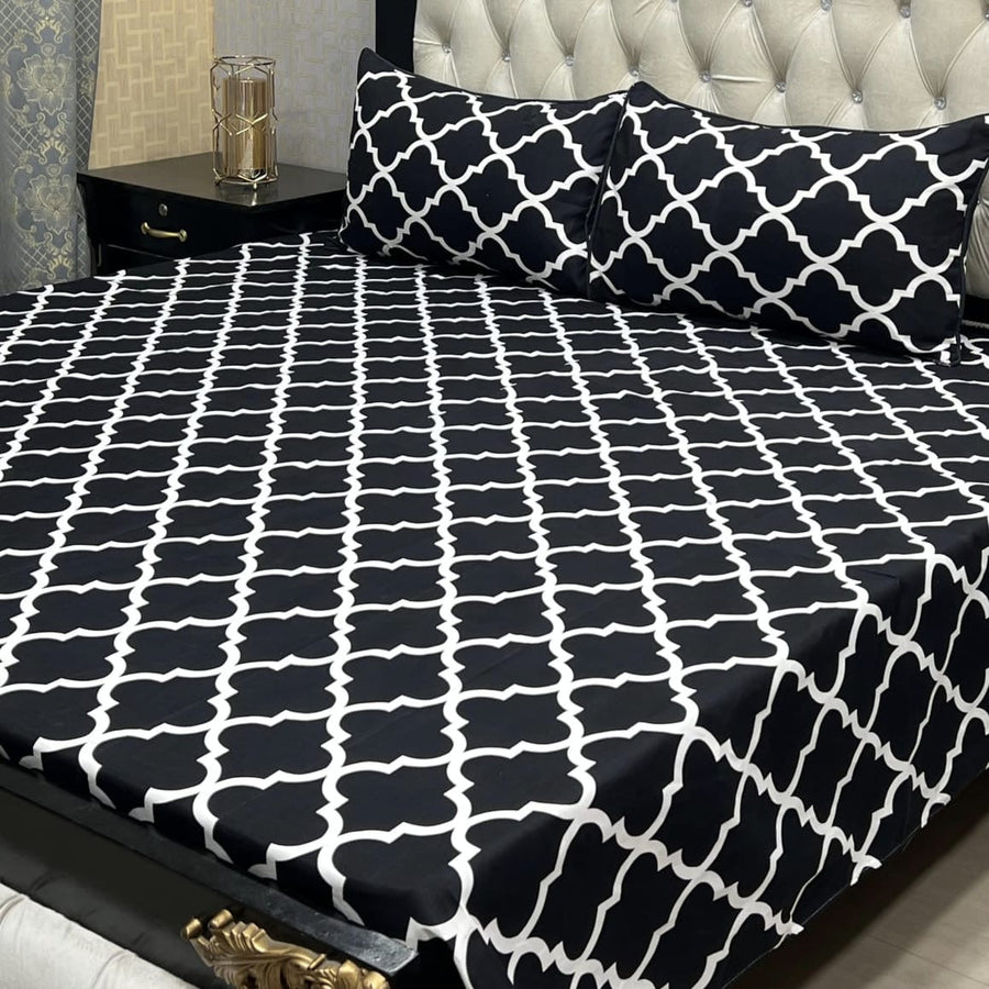 Crystal Cotton Bedsheet Design 090