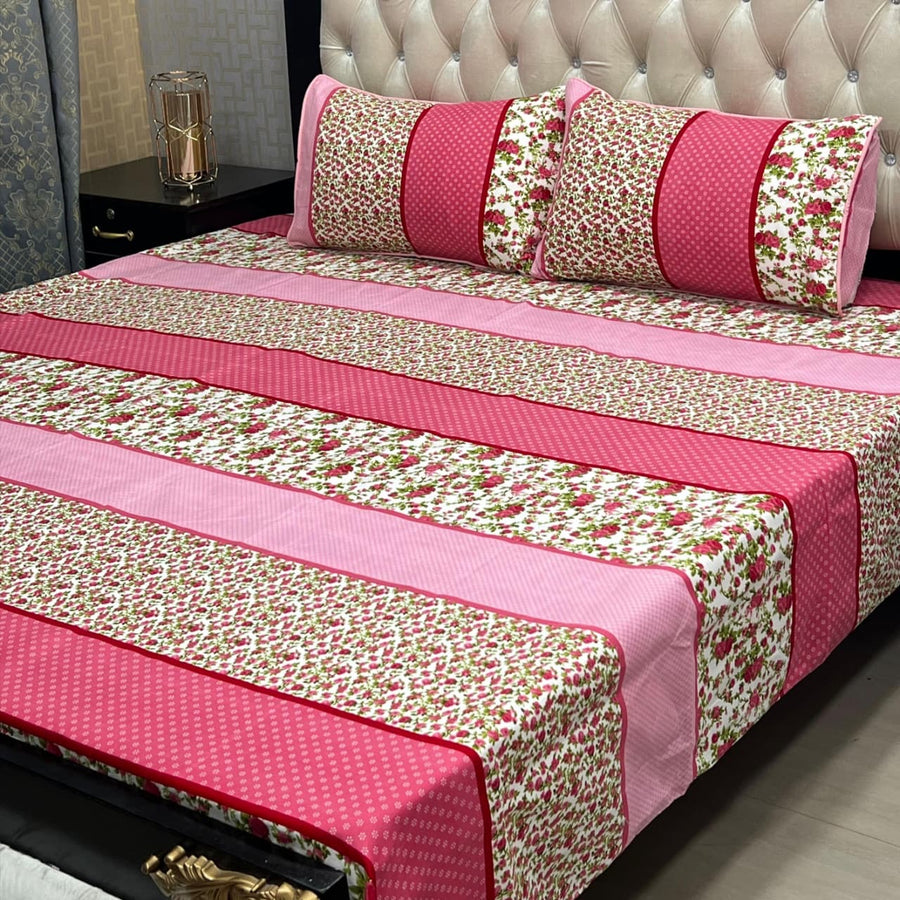 Crystal Cotton Bedsheet Design 100