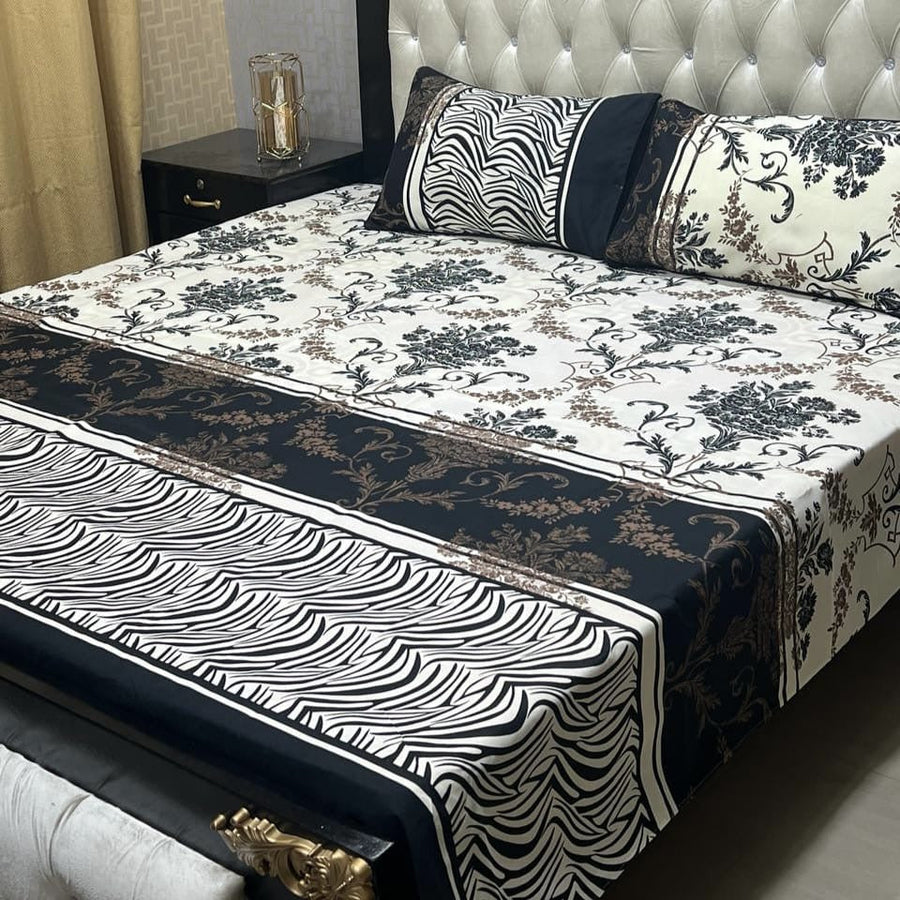 Crystal Cotton Bedsheet Design 076