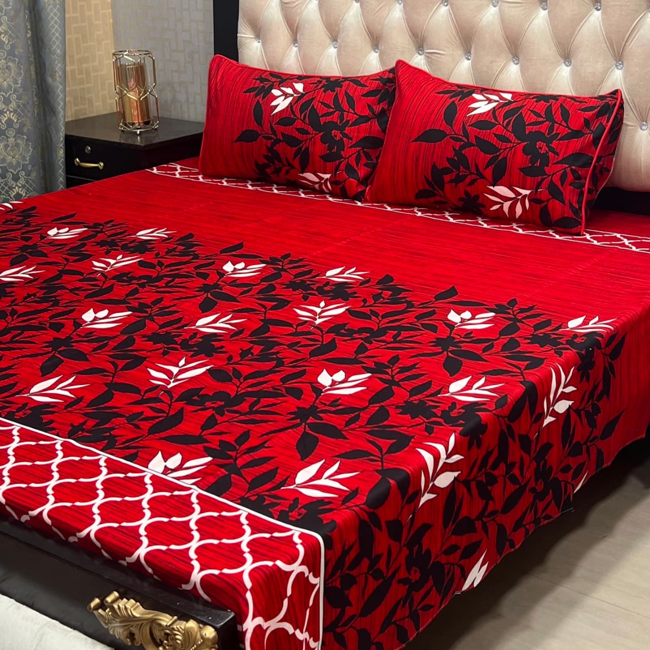 Crystal Cotton Bedsheet Design 088