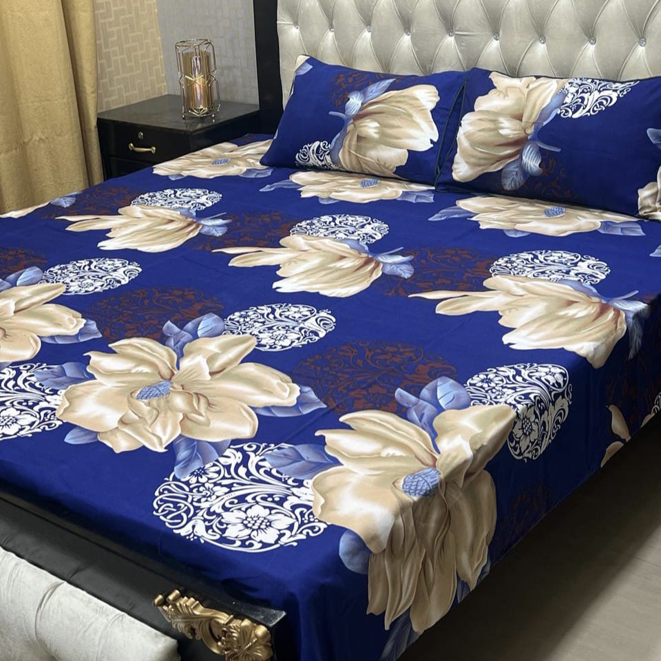 Crystal Cotton Bedsheet Design 063