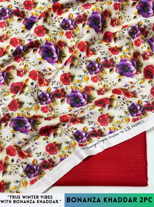 Bonanza Khaddar 2-Piece Unstitched