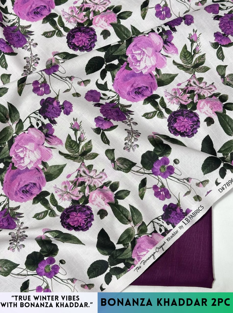 Bonanza Khaddar 2-Piece Unsticthed