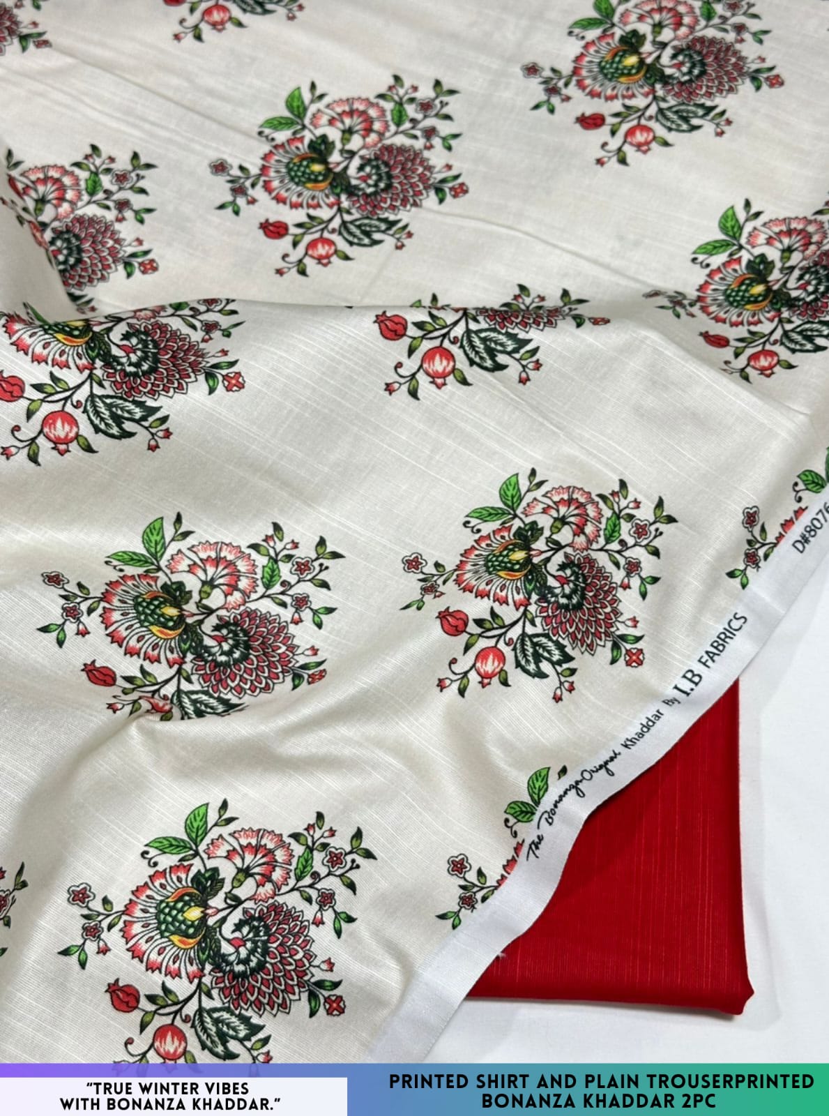 Bonanza Khaddar 2-Piece Unstitched