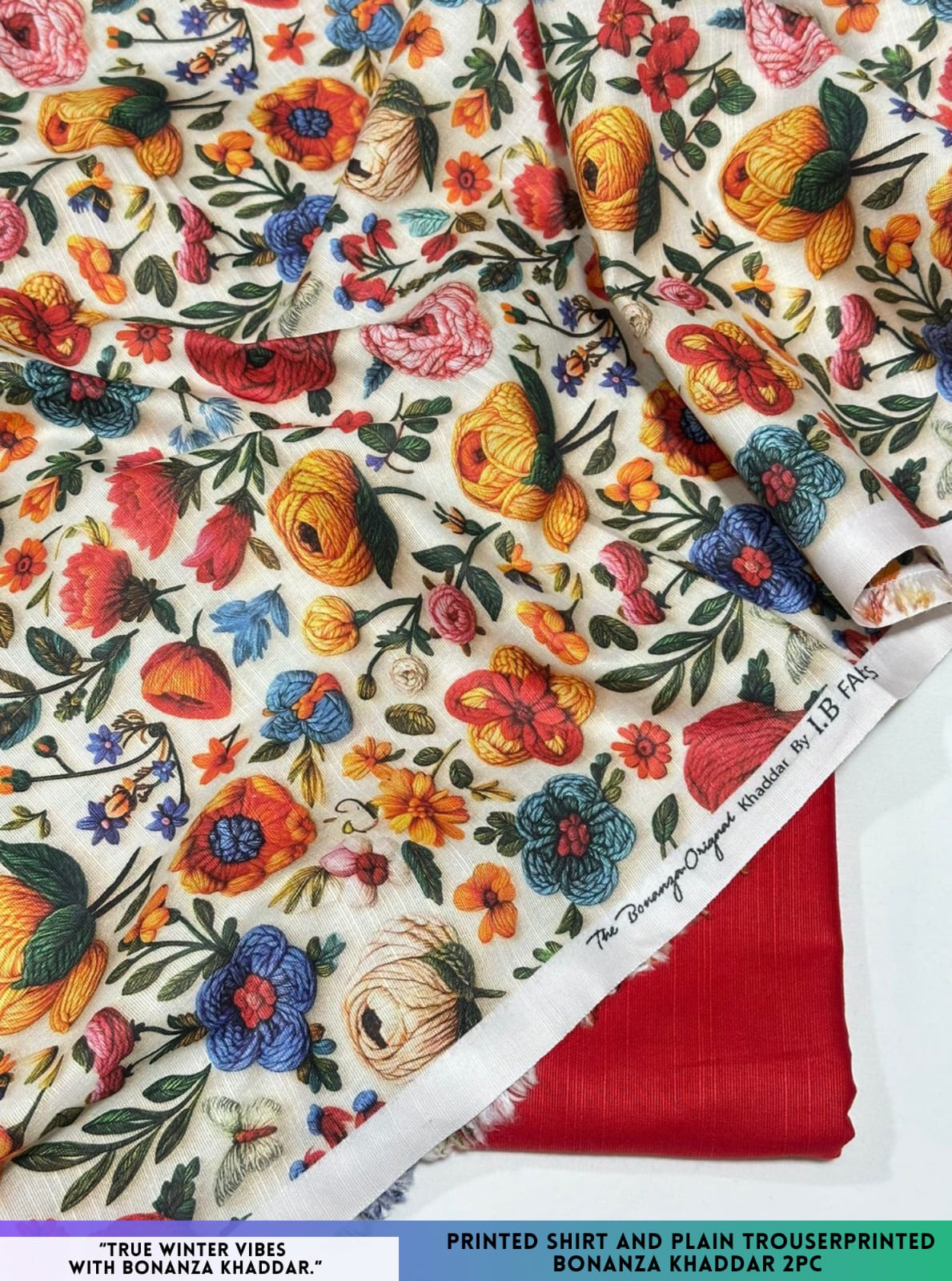 Bonanza Khaddar 2-Piece Unstitched