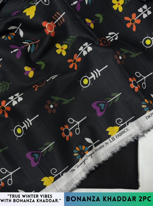 Bonanza Khaddar 2-Piece Unsticthed