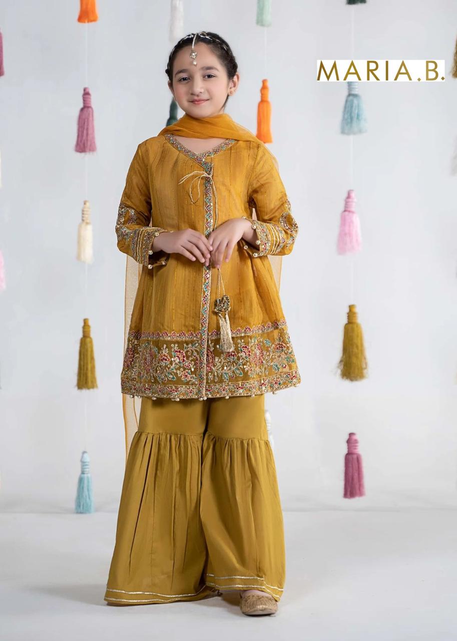 Maria B Kids 2 Piece Embroidered lawn