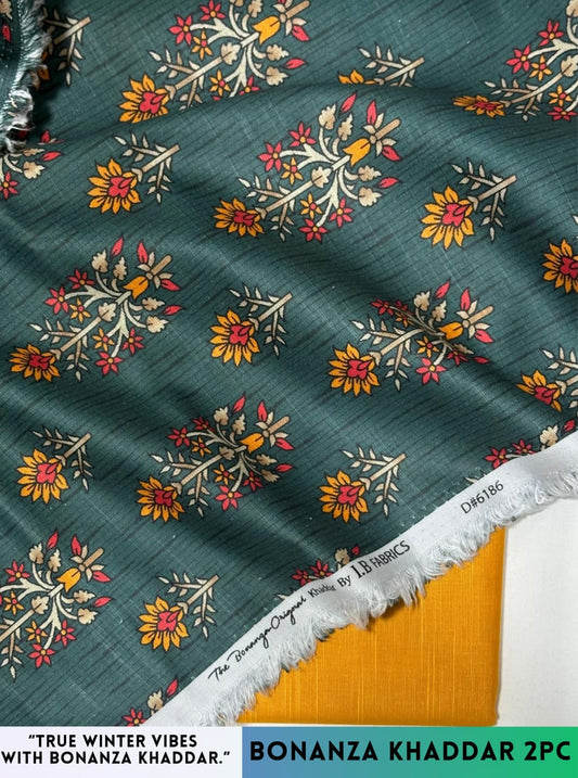 Bonanza Khaddar 2-Piece Unsticthed