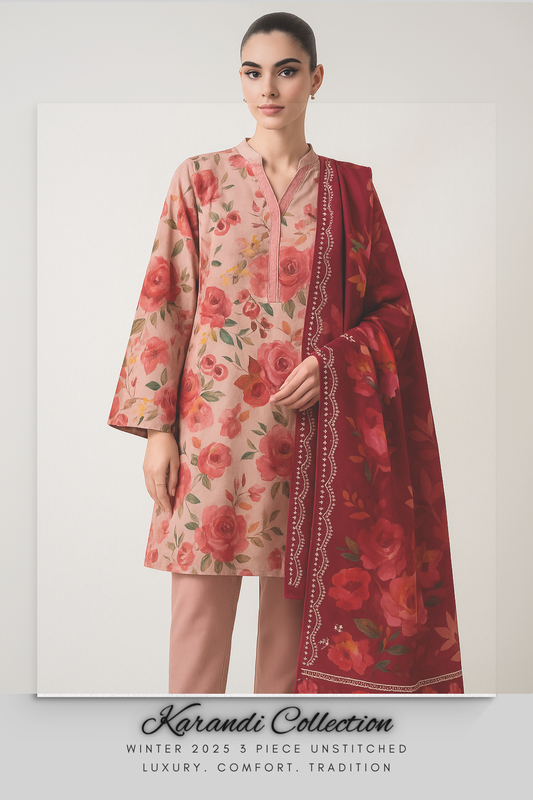 Karandi 3 Piece Unstitched