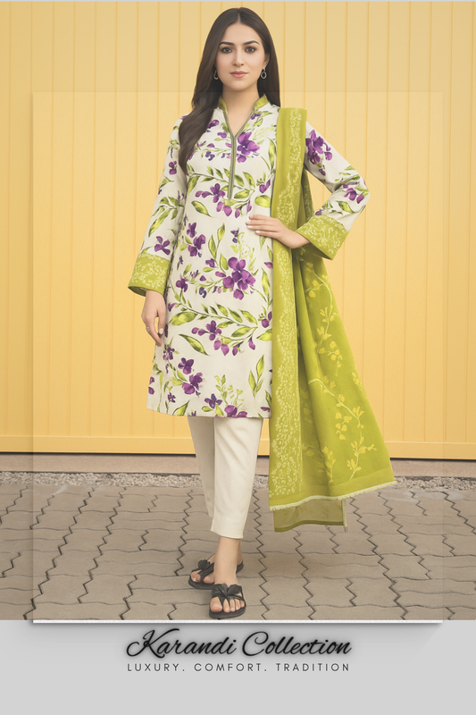 Karandi 3 Piece Unstitched