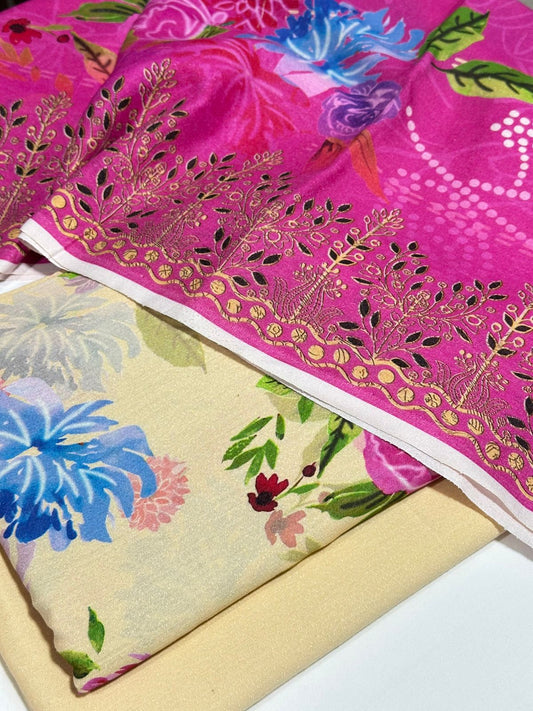 Karandi 3 Piece Unstitched