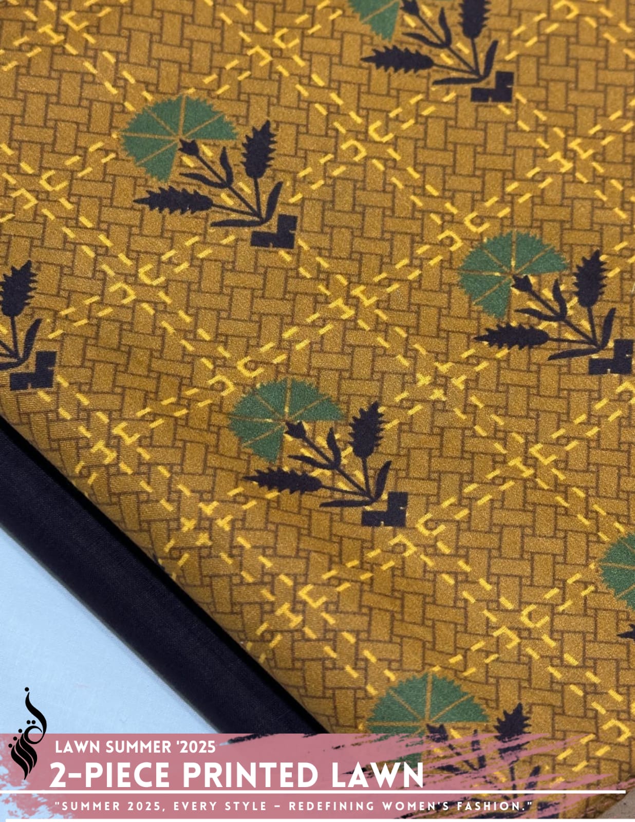 Bonanza Satrangi Lawn 2PC