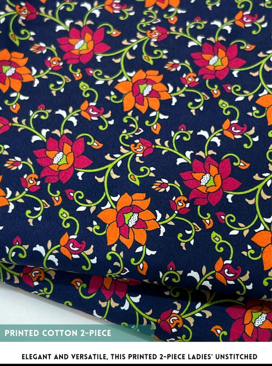 FLORAL PRINT 2 PIECE