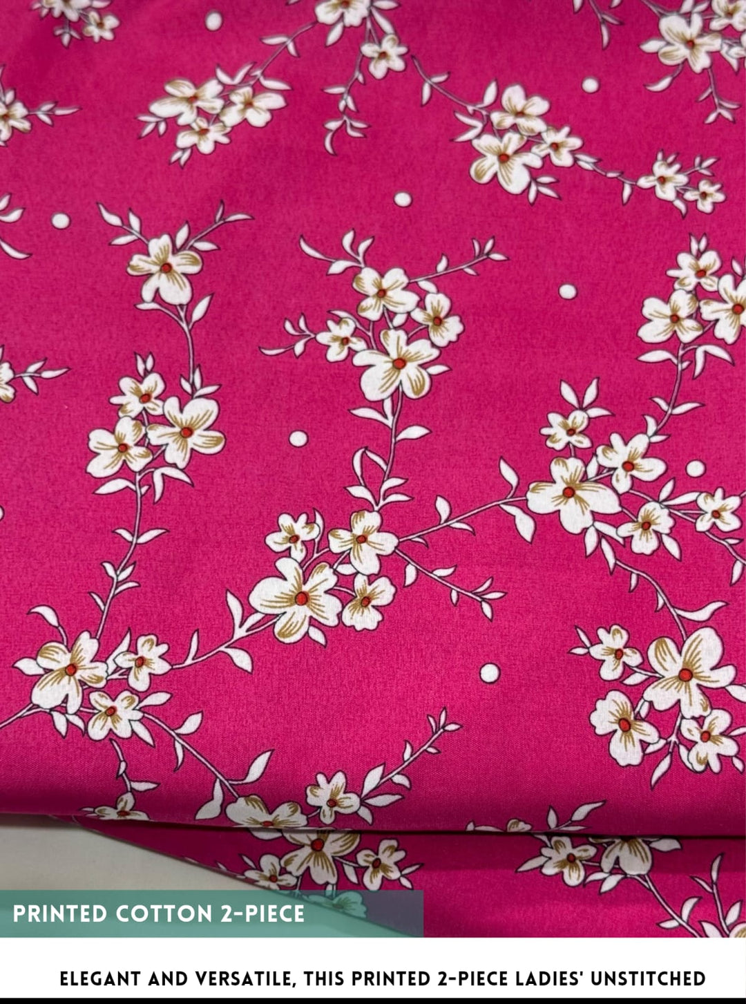 2 Piece Printed Cotton