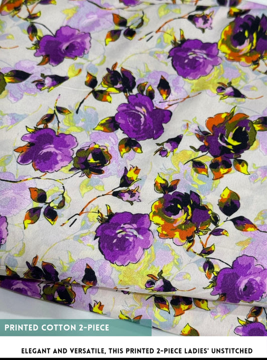 FLORAL PRINT 2 PIECE