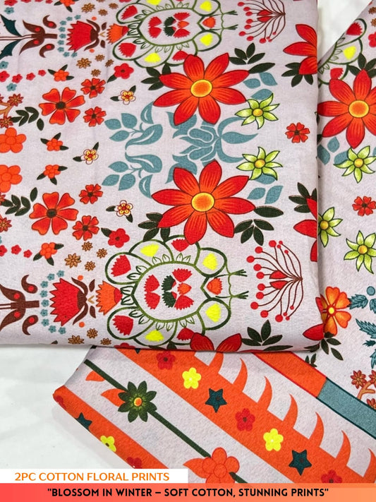 FLORAL PRINT 2 PIECE