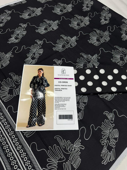 Sapphire Digital Printed Co-Ords Set (Shirt & Trouser)
